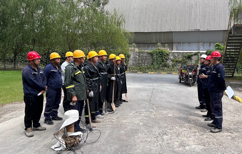 富平公司：以練為戰 筑牢汛期安全防線