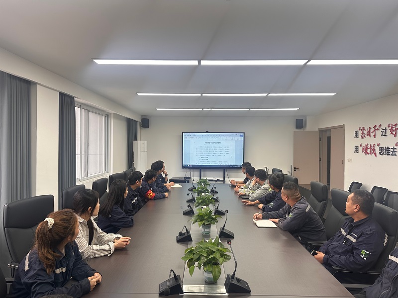 韓城昇隆公司筑牢雨季與調試期 安全生產雙重防線