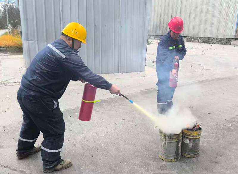 富平公司：以“練”筑防 擰緊意識“安全閥”