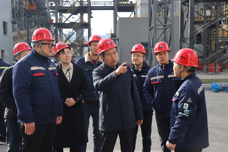 周紅到韓城片區企業開展專題調研