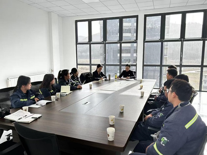 杜永康到黃陵新材公司開展專題調研